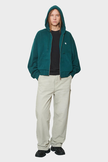 women#@Зіп-худі W' CASEY зелений