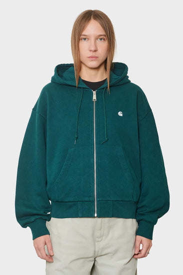 women#@Зіп-худі W' CASEY зелений