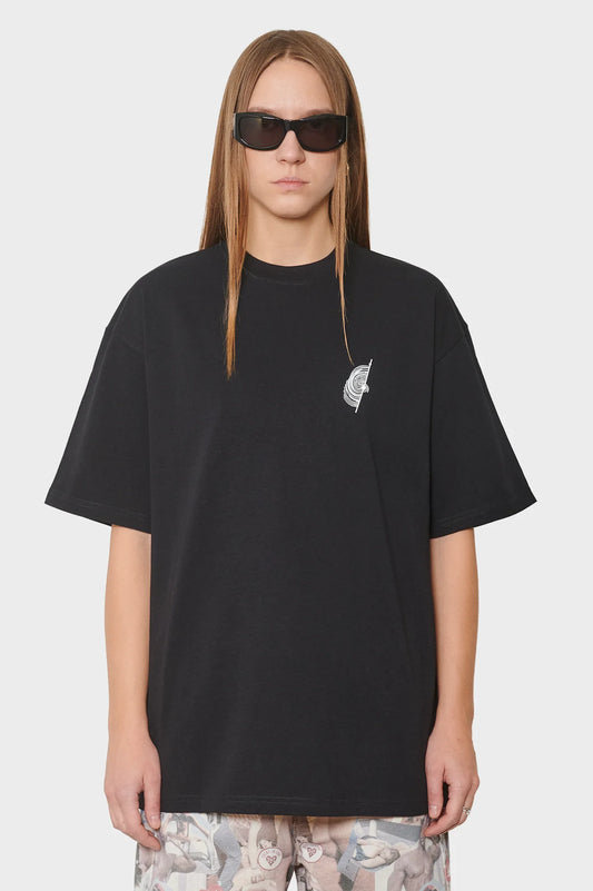 women#@Футболка LOGO чорна