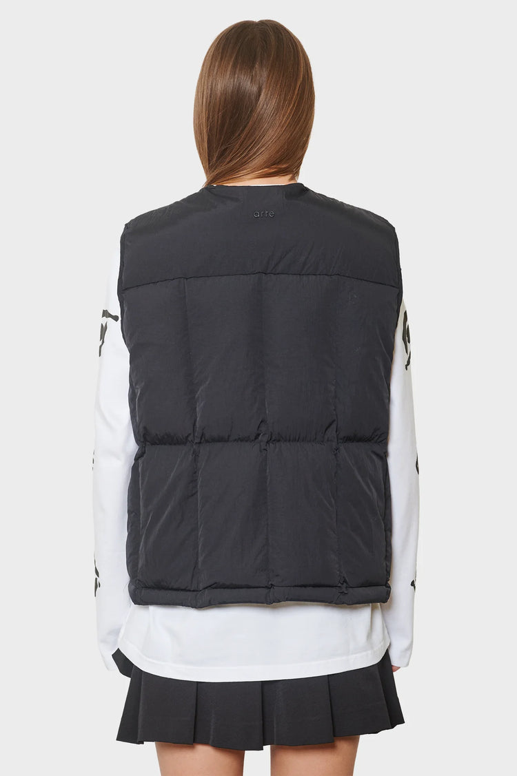 women#@Жилет PUFFER VEST чорний