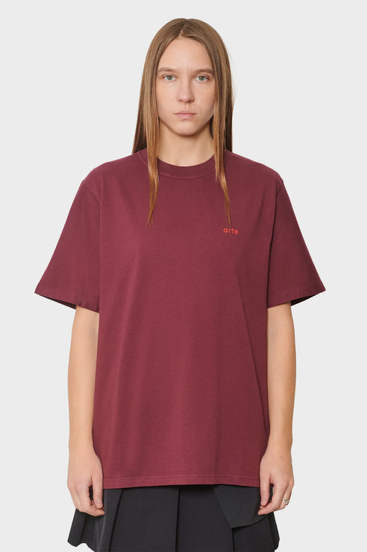 women#@Футболка ARTE FOR ALL бордова