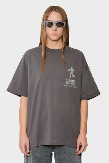 women#@Футболка DISTANCE сіра