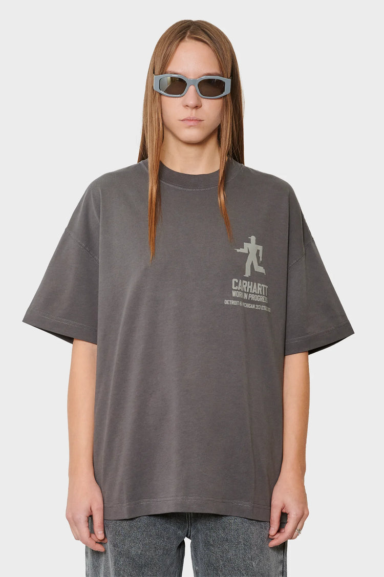 women#@Футболка DISTANCE сіра