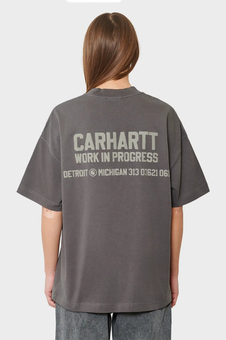 women#@Футболка DISTANCE сіра