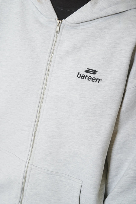 Зіп-худі LOGO сіре