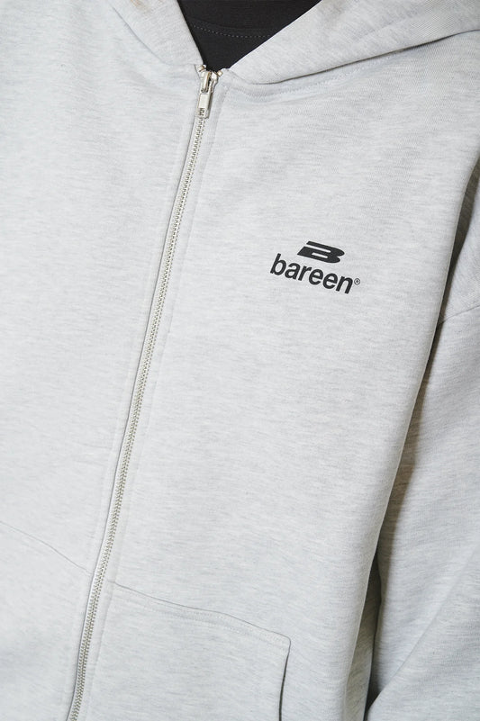 Зіп-худі LOGO сіре
