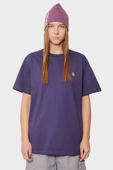 women#@Футболка CHASE фіолетова