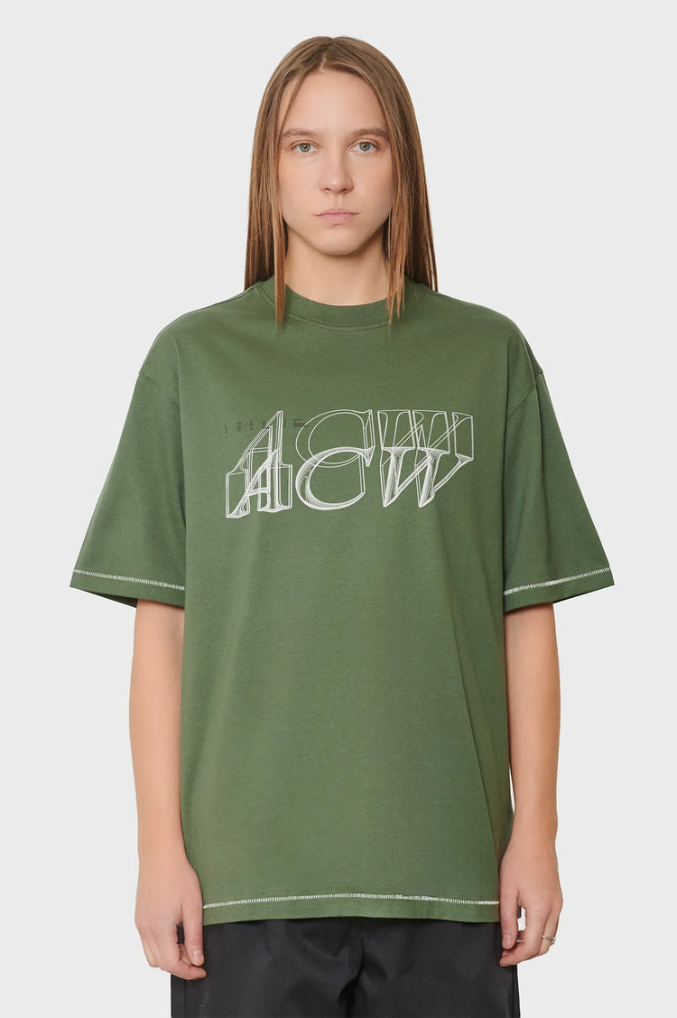 women#@Футболка SERIF зелена