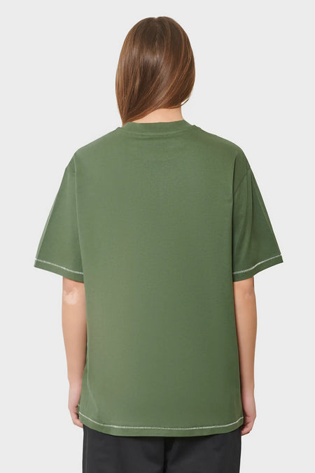 women#@Футболка SERIF зелена