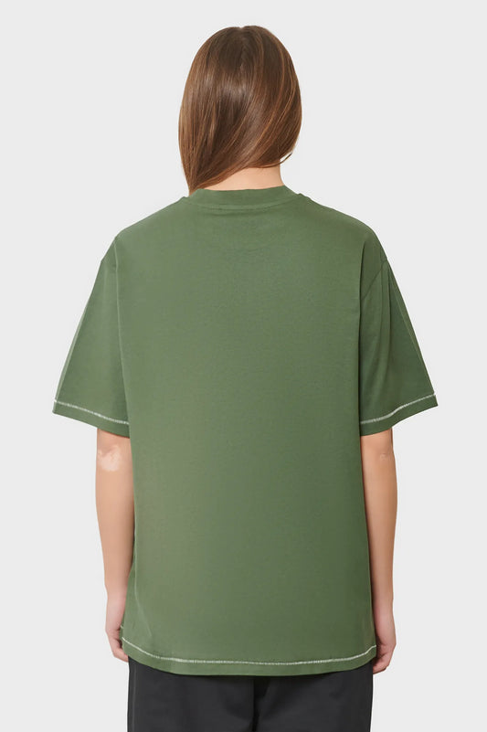 women#@Футболка SERIF зелена