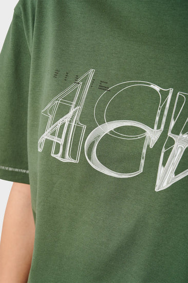 Футболка SERIF зелена Фото 8