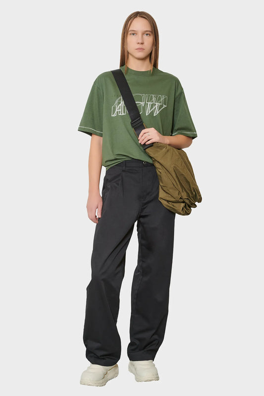 women#@Футболка SERIF зелена