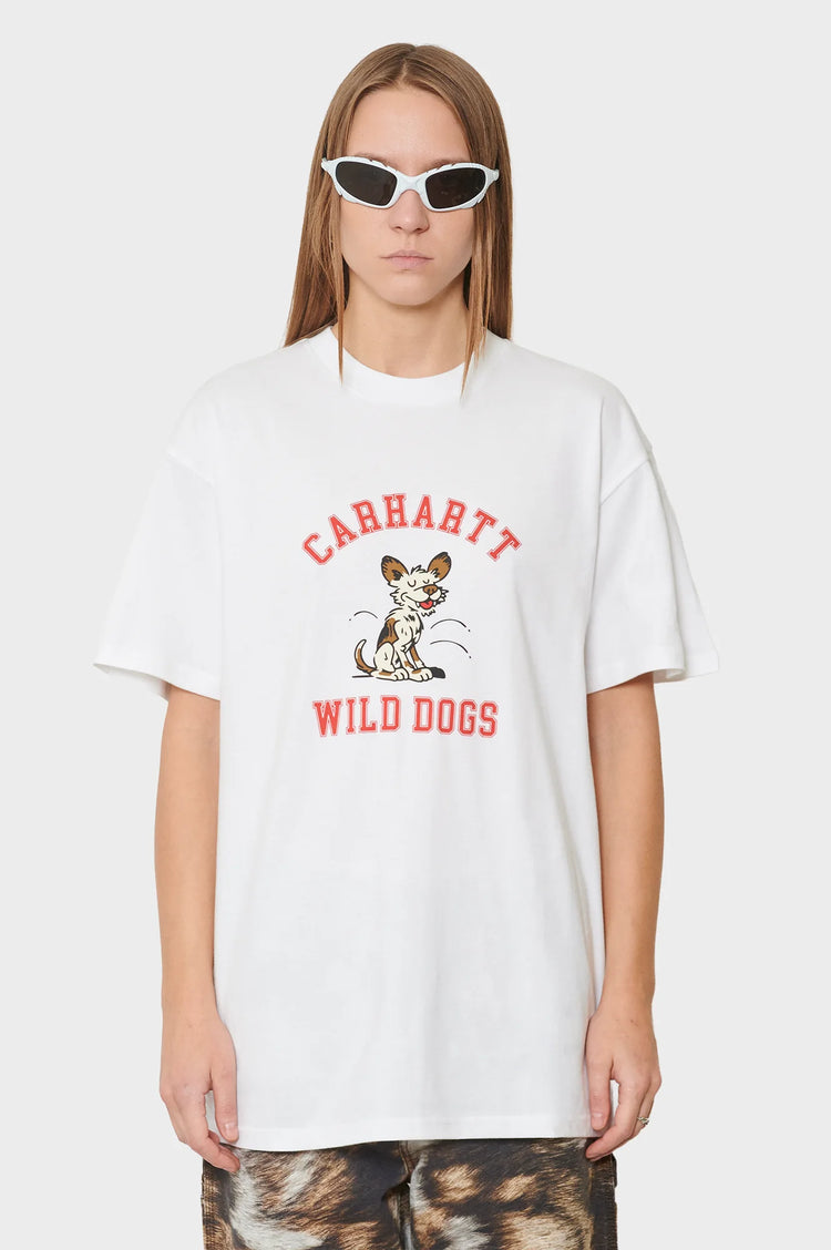 women#@Футболка WILD DOG біла