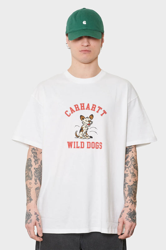 men#@Футболка WILD DOG біла