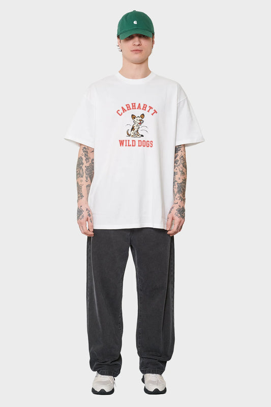 men#@Футболка WILD DOG біла