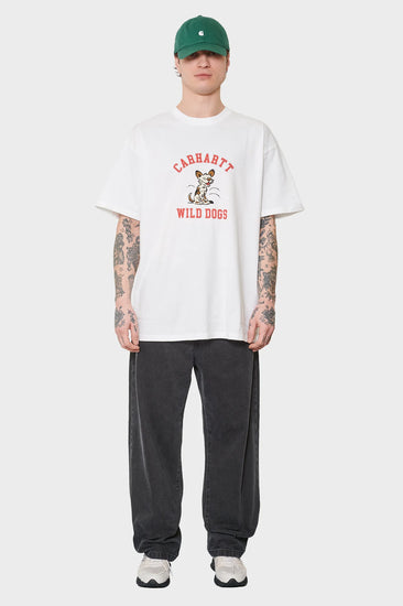 men#@Футболка WILD DOG біла