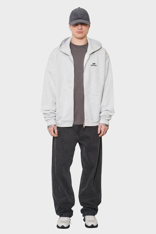 men#@Зіп-худі LOGO сіре