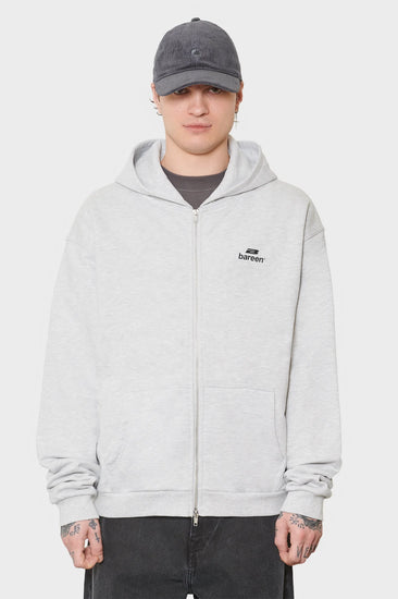 men#@Зіп-худі LOGO сіре