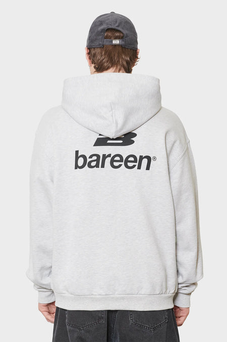 men#@Зіп-худі LOGO сіре