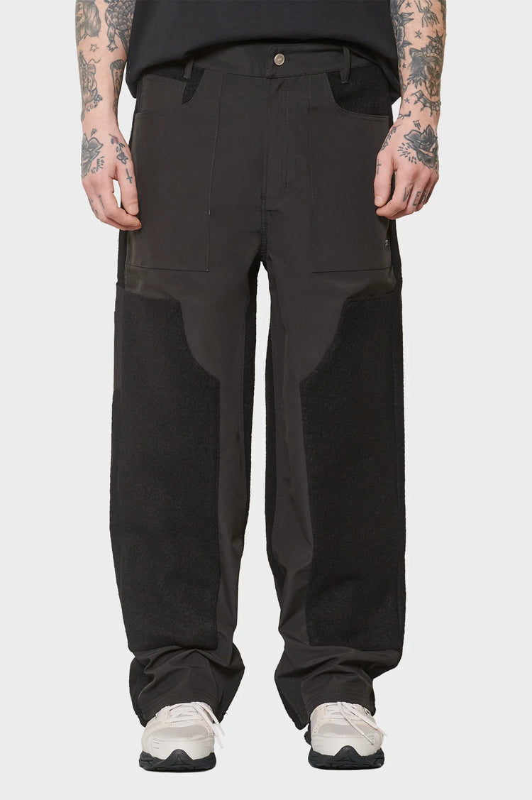 men#@Штани NYLON/WOOL COMBO PANTS чорні