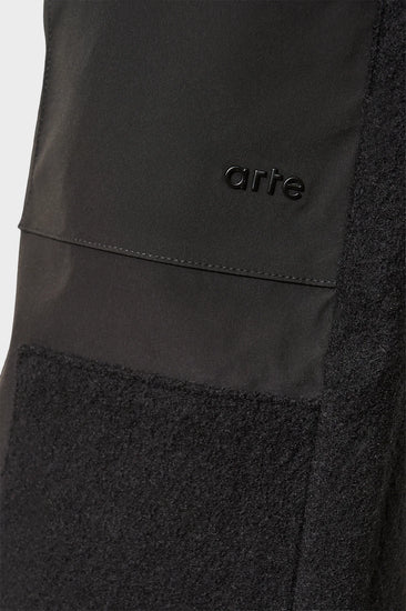 Штани NYLON/WOOL COMBO PANTS чорні Фото 5