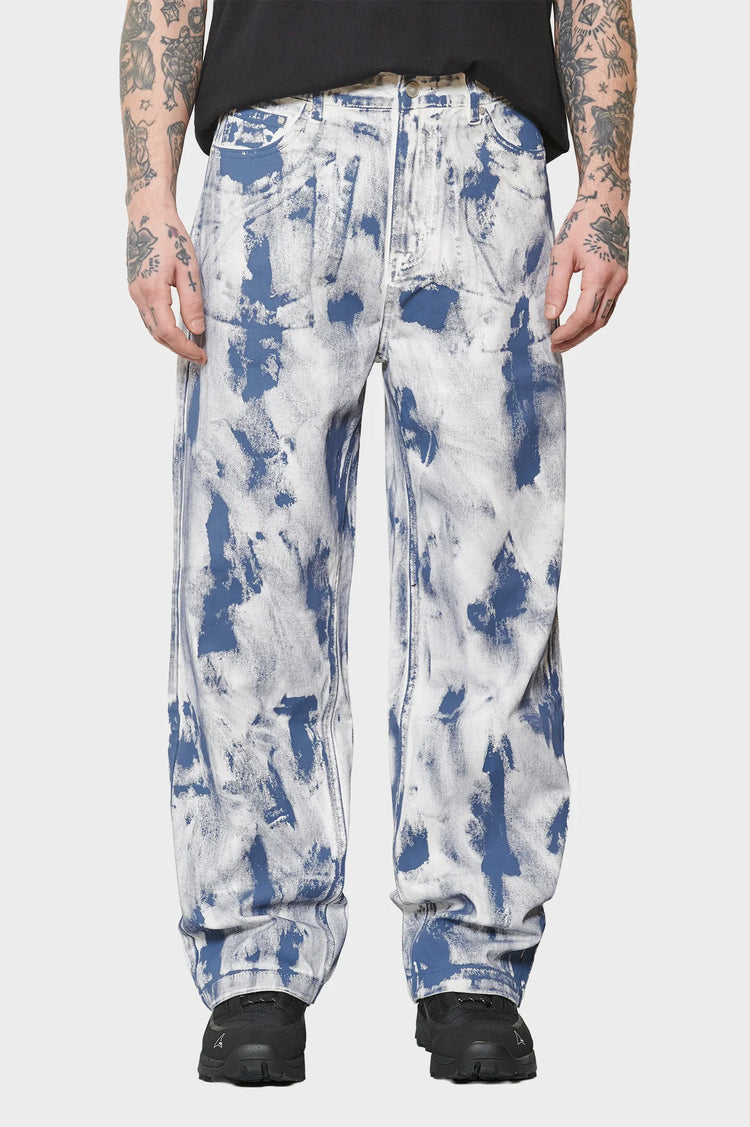 men#@Штани PAINT PANTS білі