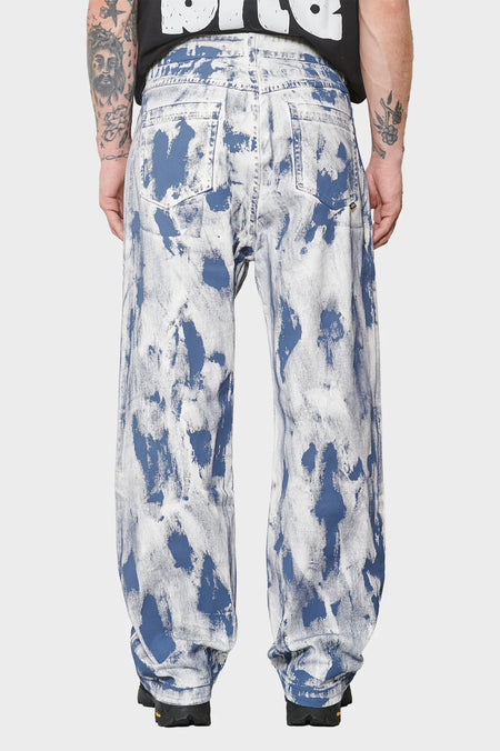 men#@Штани PAINT PANTS білі