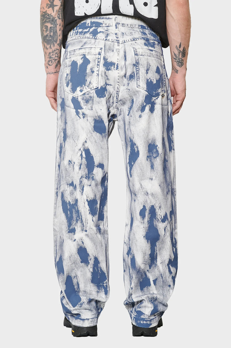 men#@Штани PAINT PANTS білі