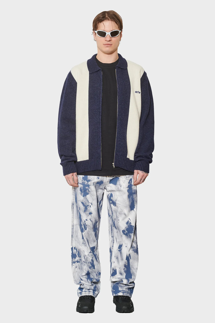 men#@Штани PAINT PANTS білі