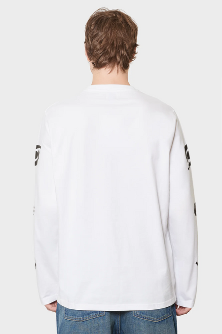 men#@Лонгслів EYE SLEEVE білий