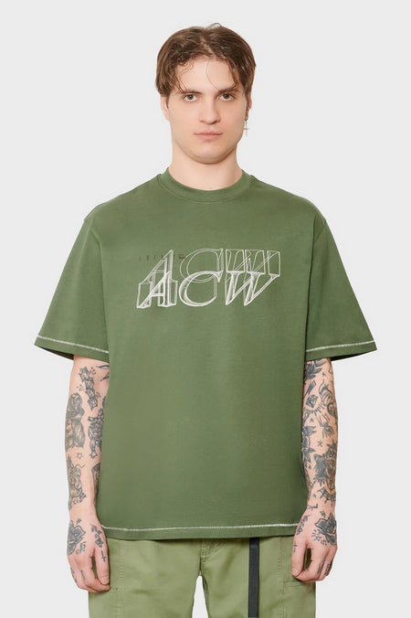 men#@Футболка SERIF зелена