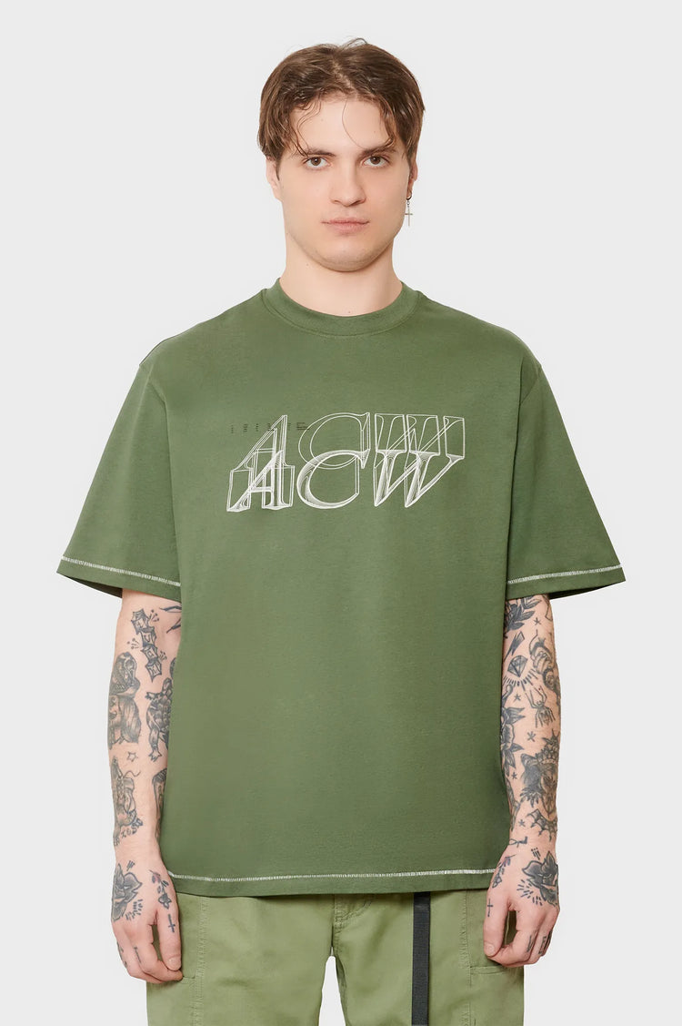 men#@Футболка SERIF зелена