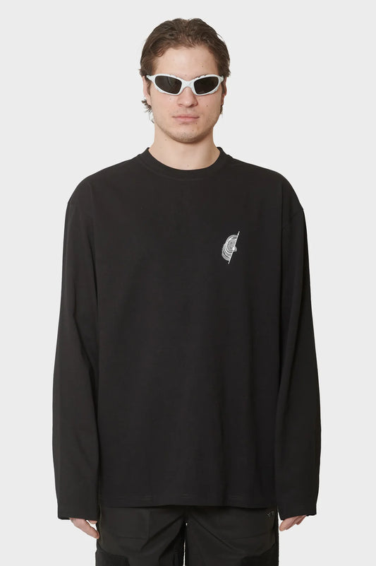 Лонгслів LOGO чорний