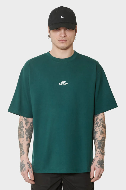 men#@Футболка BOX FIT зелена