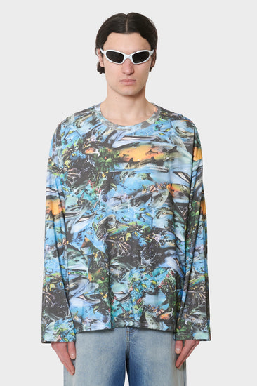 men#@Лонгслів DOLPHIN різнокольоровий