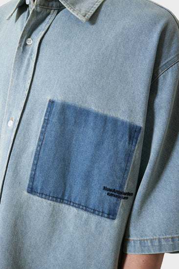 Сорочка LYOCELL синя Фото 9