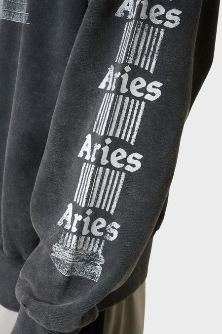 Світшот AGED ANCIENT COLUMN чорний