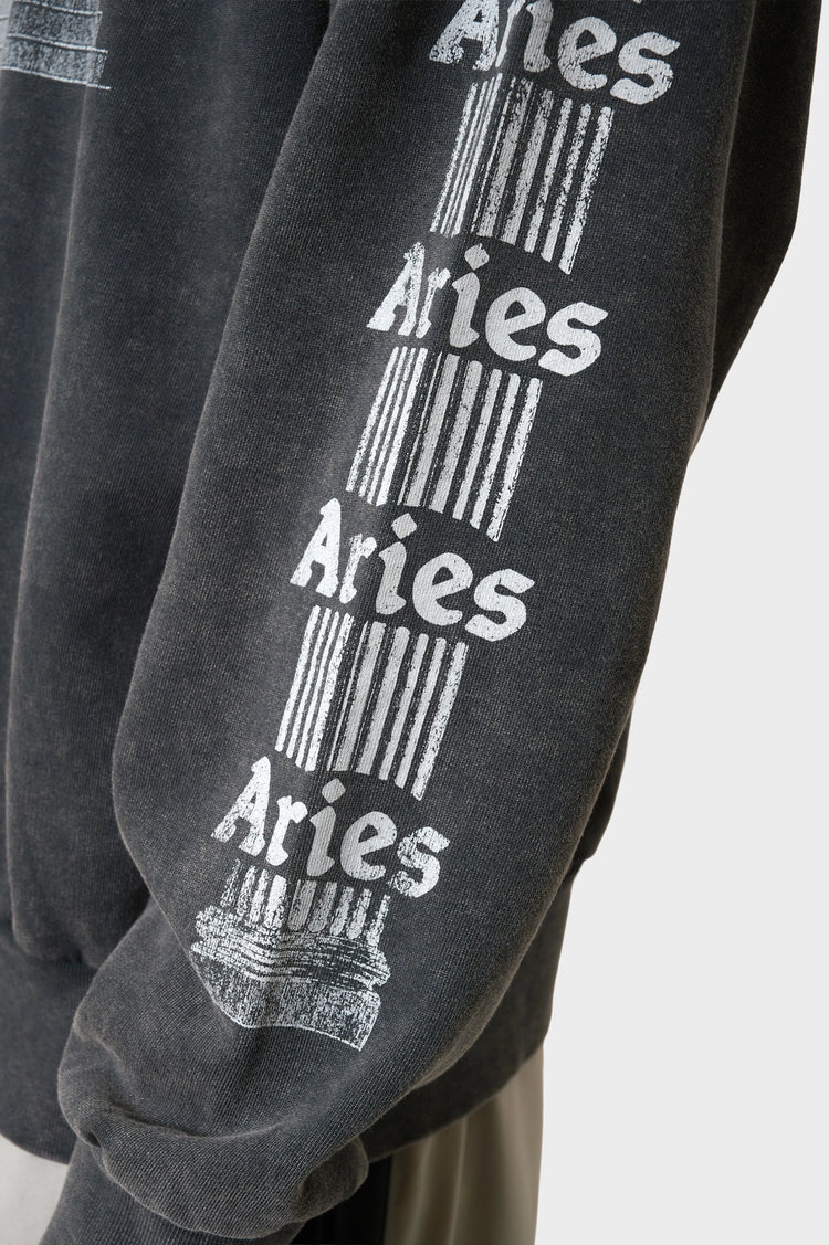 Світшот AGED ANCIENT COLUMN чорний