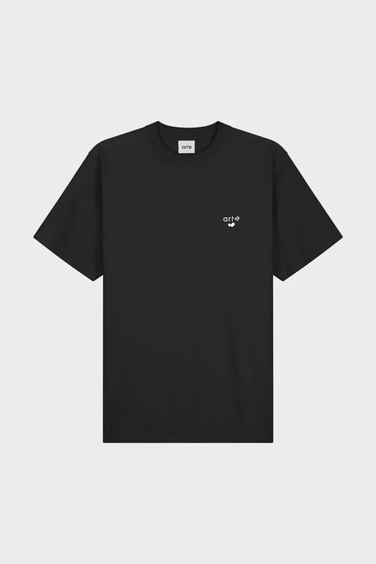 Футболка HEART LOGO черная