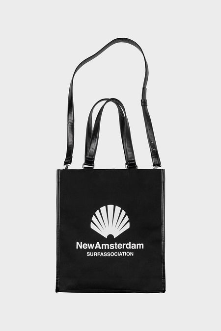 Шопер CANVAS TOTE чорний від NEW AMSTERDAM купити онлайн у магазині NEWBORN K