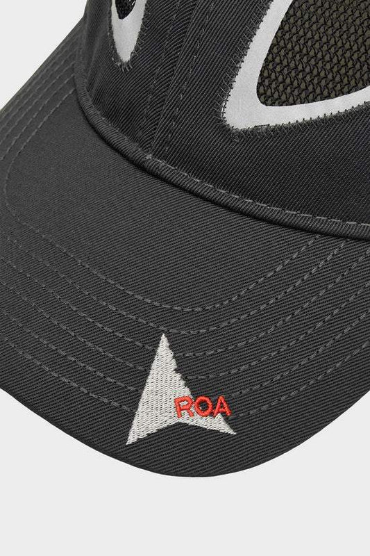 Кепка 6 PANEL CAP темно-сіра