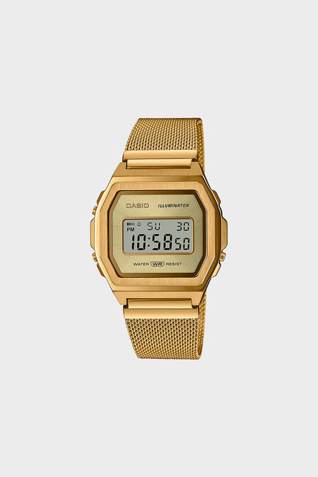 Часы унисекс A1000MG-9EF золотые