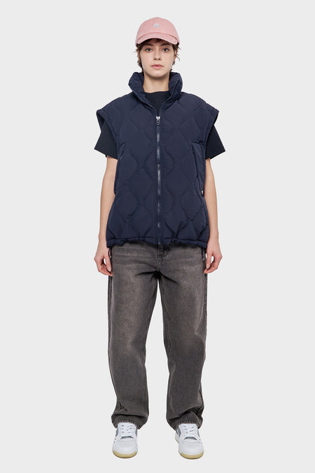 women#@Куртка DETACHABLE SLEEVES QUILTED