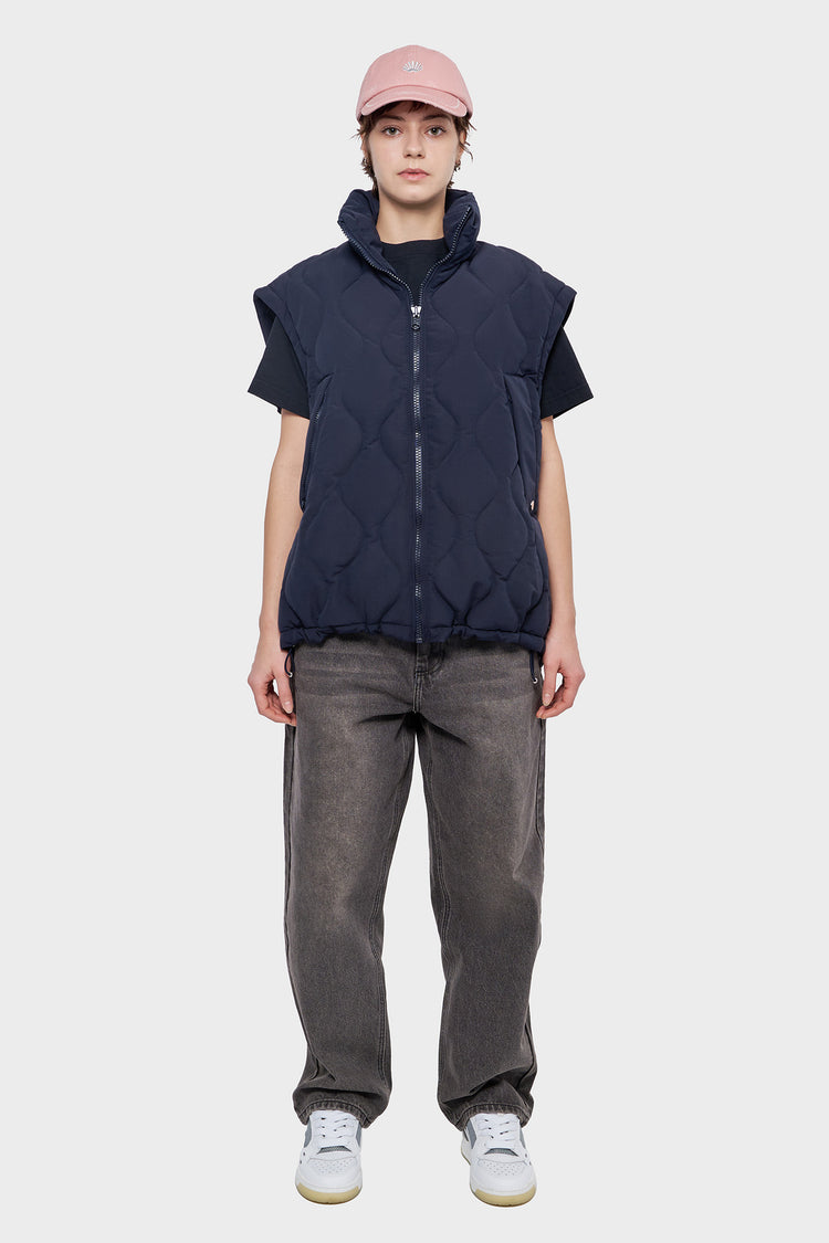 women#@Куртка DETACHABLE SLEEVES QUILTED