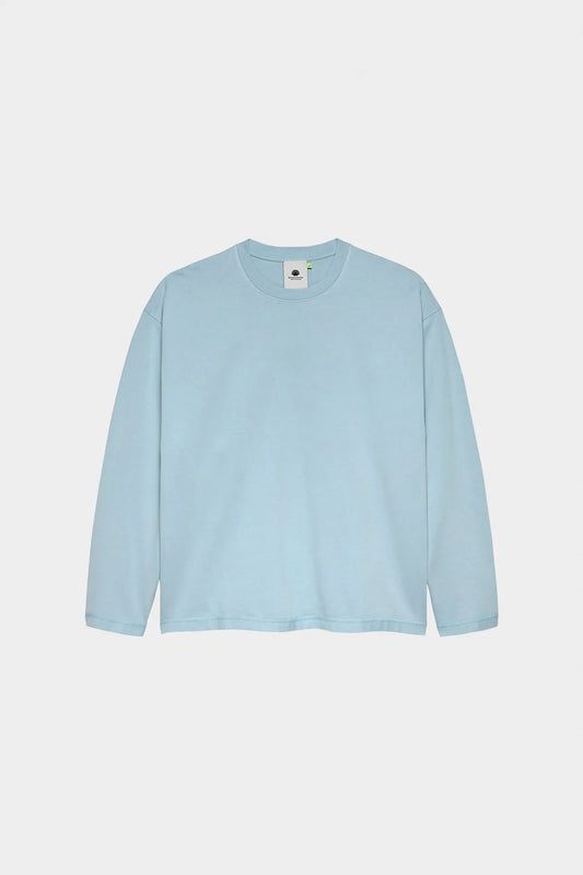 Лонгслів LOGO LINE блакитний