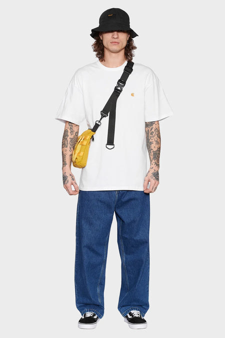 men#@Футболка CHASE біла