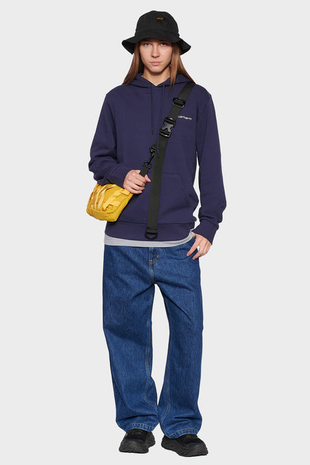 women#@Худі SCRIPT EMBROIDERY синій, купити онлайн в магазині.