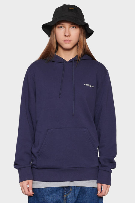 women#@Худі SCRIPT EMBROIDERY синій, купити онлайн в магазині.