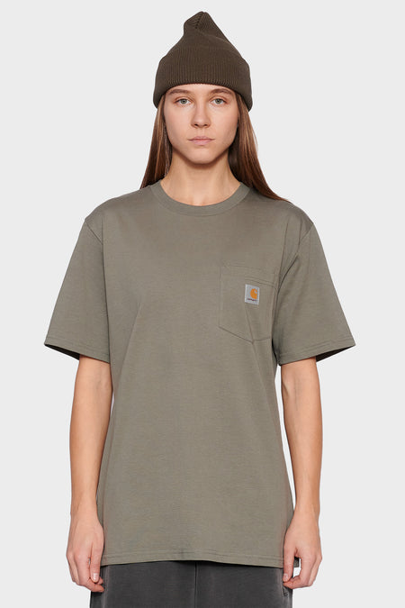 women#@Футболка POCKET T-SHIRT темно-зелена, купити онлайн в магазині.