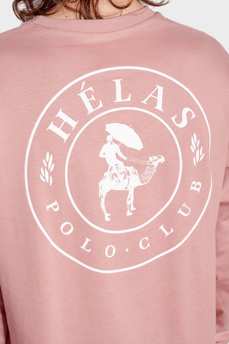 Лонгслів POLO CLUB рожевий